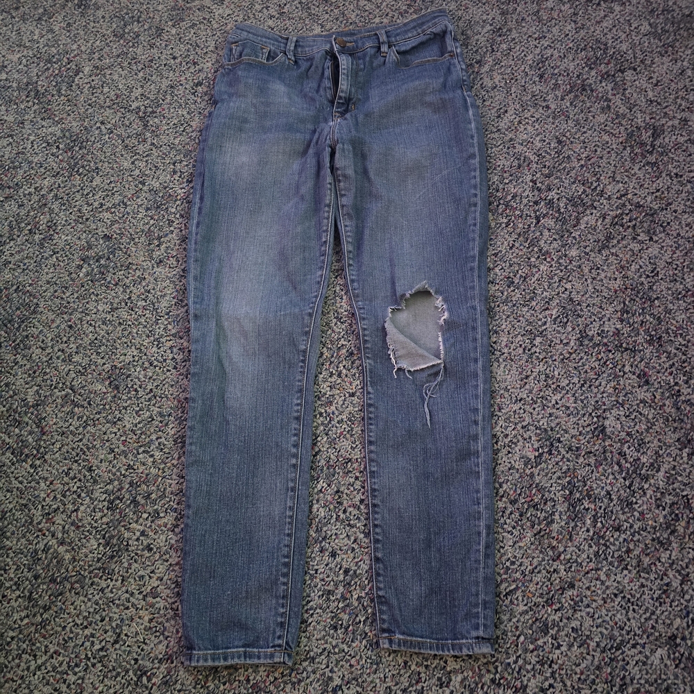 BDG Women's Distressed Blue Jeans